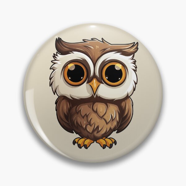 Item preview, Cute Cartoon Owl designed and sold by Kitty Nut House.