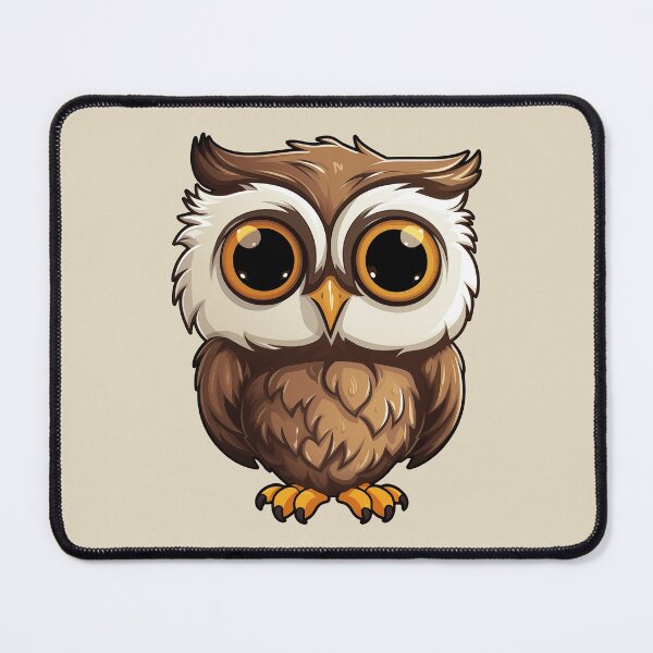 Item preview, Cute Cartoon Owl designed and sold by Kitty Nut House.