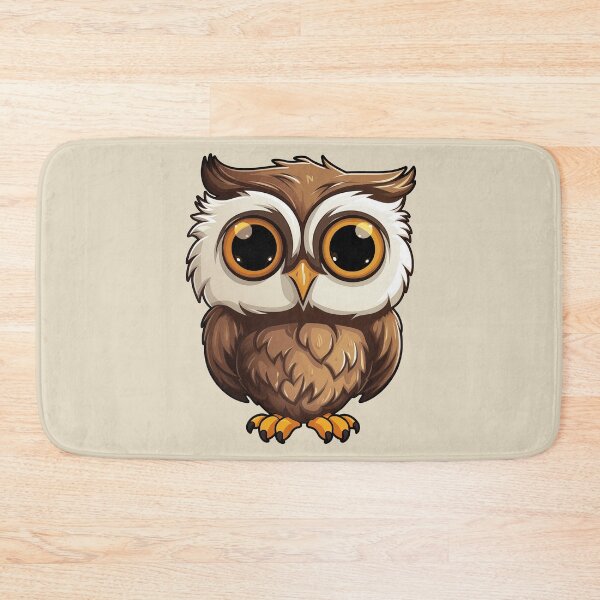 Item preview, Cute Cartoon Owl designed and sold by Kitty Nut House.