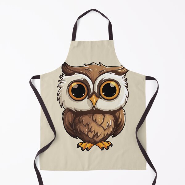 Item preview, Cute Cartoon Owl designed and sold by Kitty Nut House.