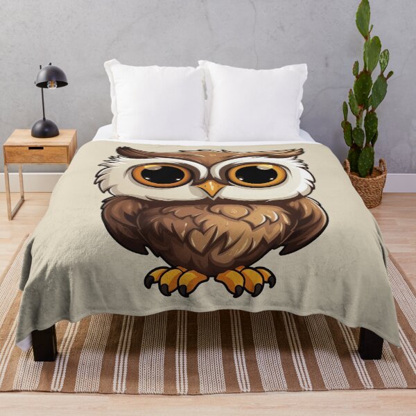 Item preview, Cute Cartoon Owl designed and sold by Kitty Nut House.
