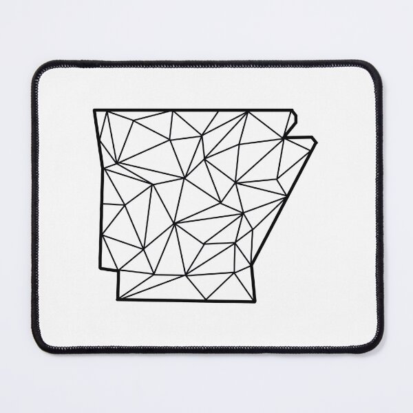 Item preview, Geometric Arkansas State Design designed and sold by anne-dromeda.
