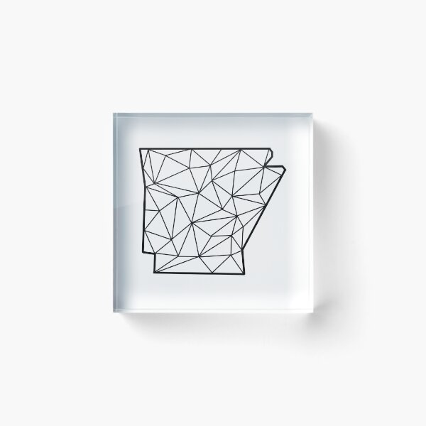 Item preview, Geometric Arkansas State Design designed and sold by anne-dromeda.
