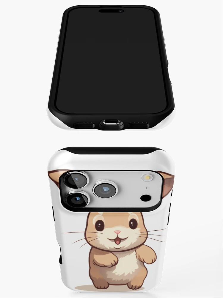 Thumbnail 3 of 4, iPhone Case, Happy Rabbit designed and sold by funspms.
