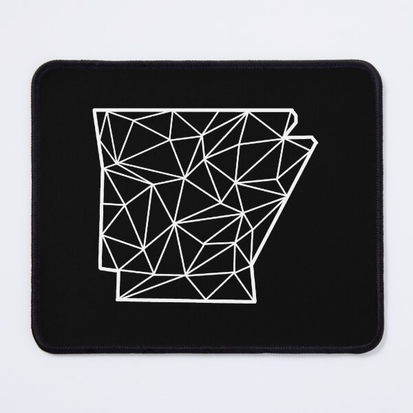 Item preview, Geometric Arkansas State Design - White Lines designed and sold by anne-dromeda.