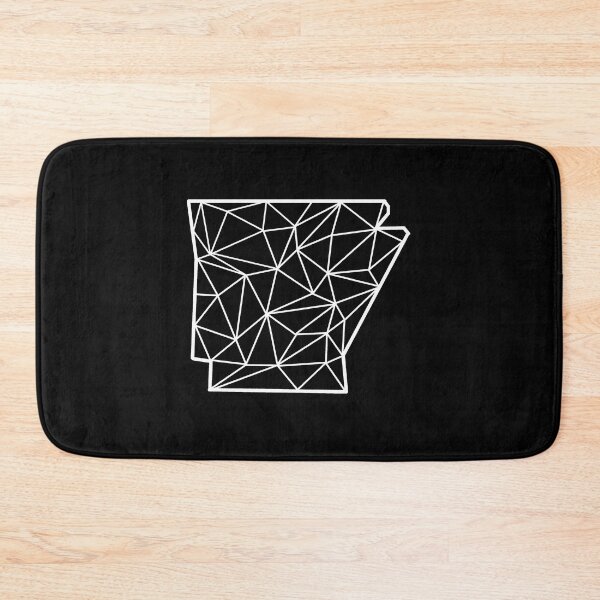 Item preview, Geometric Arkansas State Design - White Lines designed and sold by anne-dromeda.