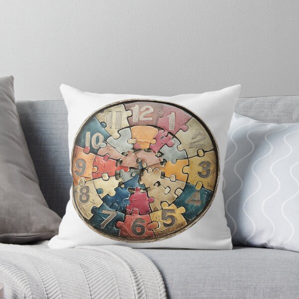 Item preview, Jigsaw Puzzle design Wall Clock 7 designed and sold by 3 CITIES.