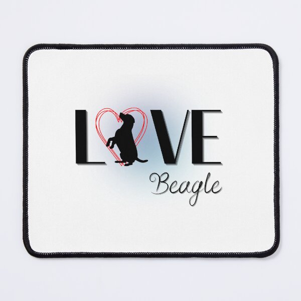 Item preview, 'Heartstrings Unleashed Love Beagle Tee'! designed and sold by Wabi-SabiStudio.