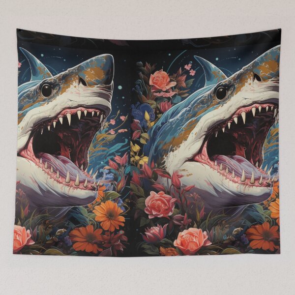 Item preview, Sharks art designed and sold by Rockwpapart.