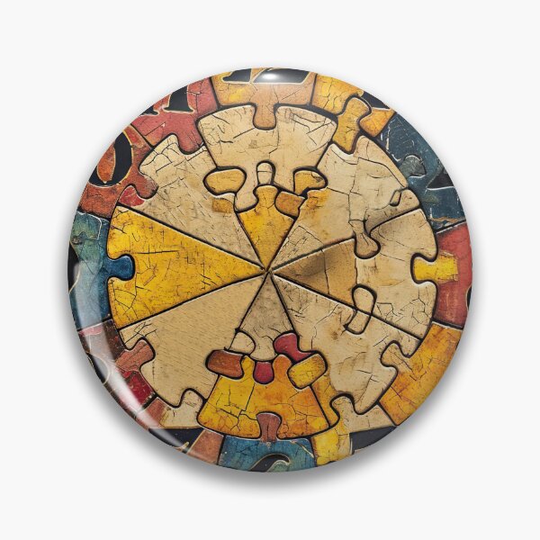 Item preview, Jigsaw Puzzle design Wall Clock 8 designed and sold by 3 CITIES.