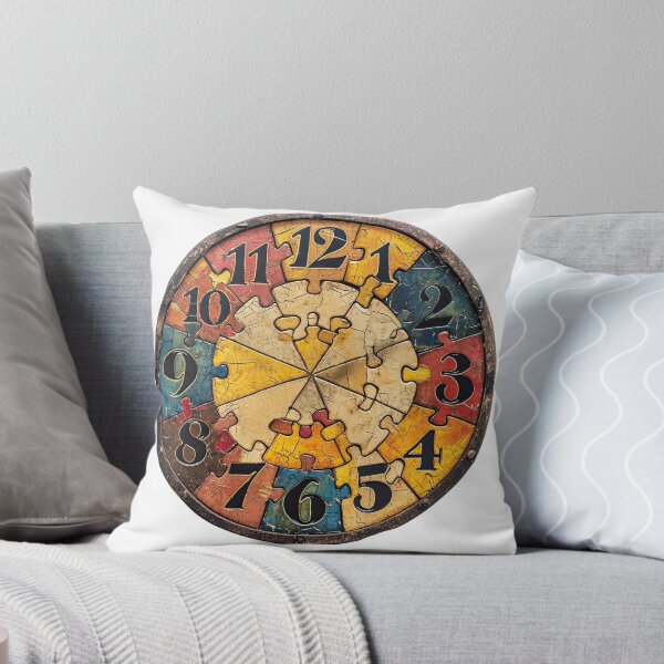 Item preview, Jigsaw Puzzle design Wall Clock 8 designed and sold by 3 CITIES.