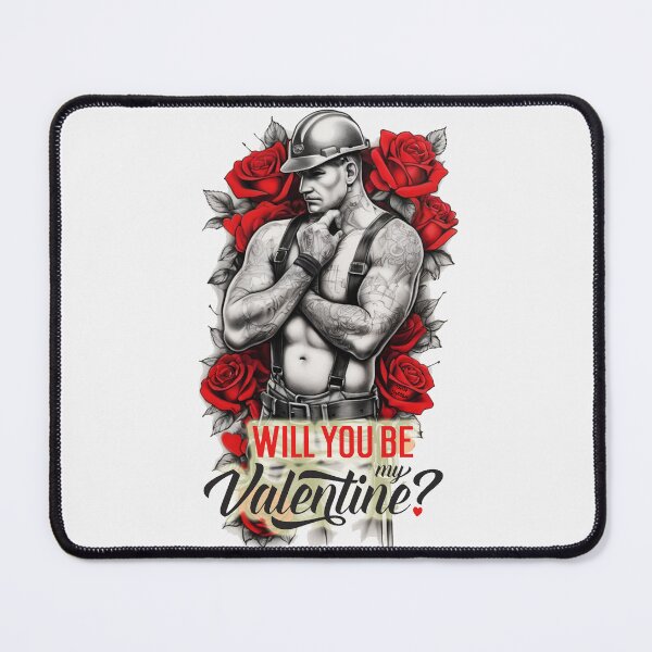 Item preview, Will You Be My Valentine; Scaffolder; designed and sold by StickerApe.
