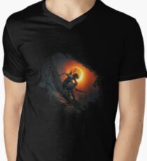Shadow of the Tomb Raider Men's V-Neck T-Shirt