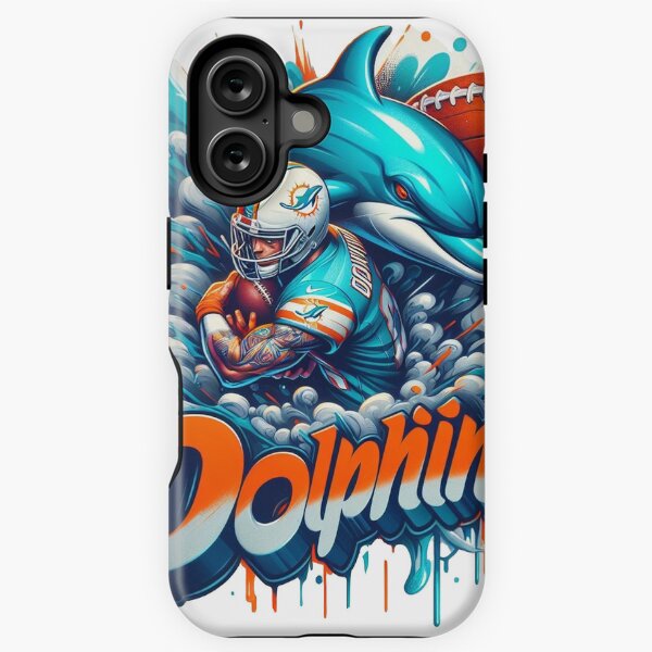 Item preview, Miami Dolphins Graffiti designed and sold by TailorMadeit.