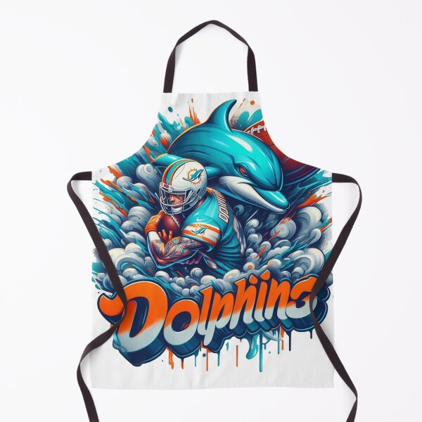 Item preview, Miami Dolphins Graffiti designed and sold by TailorMadeit.