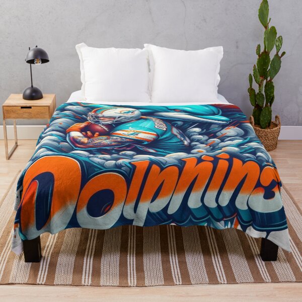Item preview, Miami Dolphins Graffiti designed and sold by TailorMadeit.