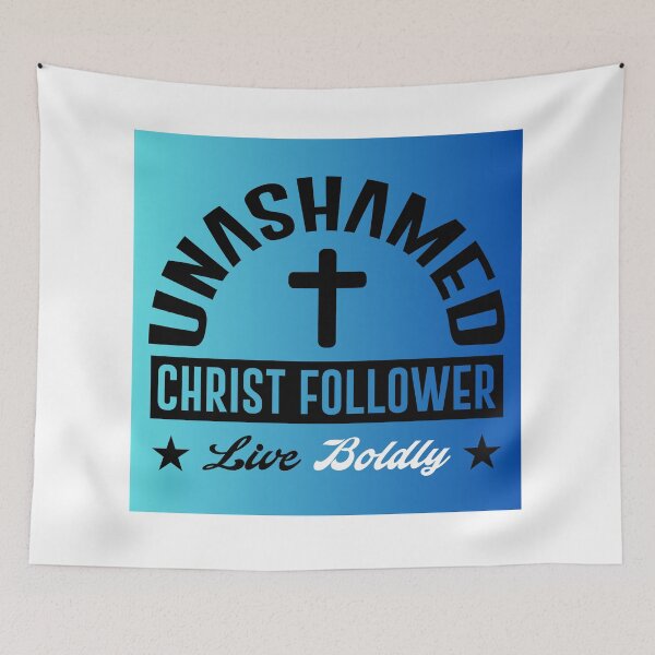 Item preview, Unashamed Christ Follower Live Boldly - Share Your Faith Apparel  designed and sold by Rtim1230.
