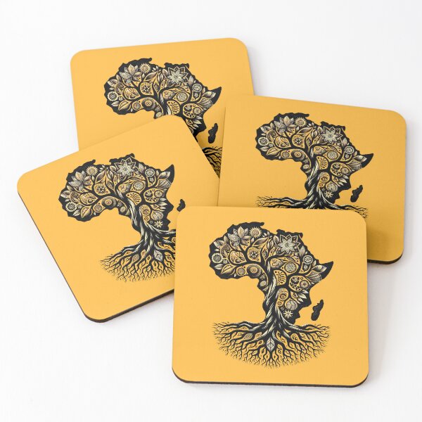 Item preview, African Roots Tree of Life - Cultural Heritage Tee" Tee Black History T-Shirt designed and sold by MAPDDesigns.