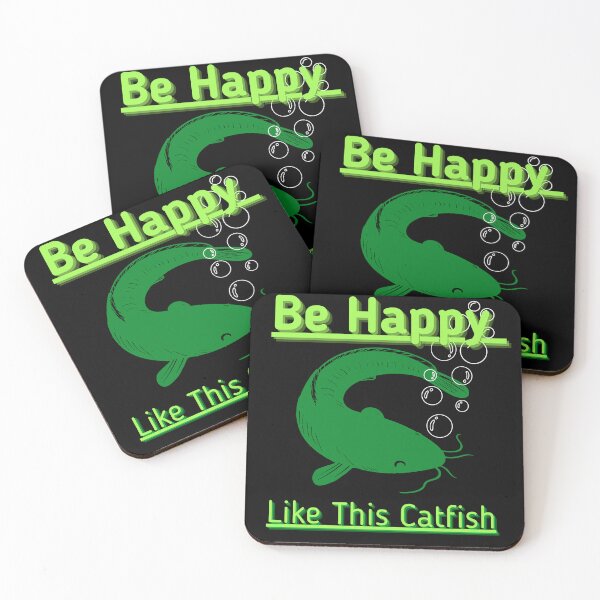 Item preview, Happy Catfish designed and sold by CatfishCreation.