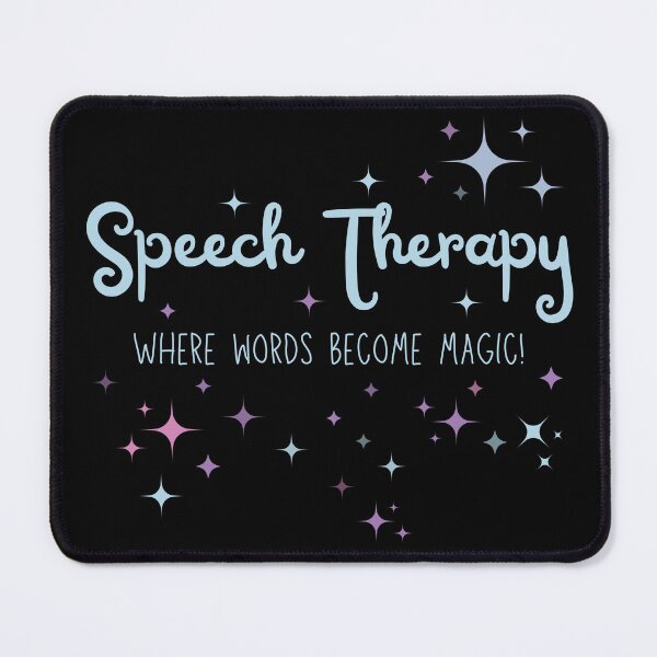 Item preview, Speech Therapy - Magic of Words - Blue Stars designed and sold by bumpyroadway08.