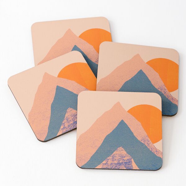 Item preview, SUNRISE_SUNSET_MOUNTAIN_LOVE_HIKING designed and sold by forgetmestudio.