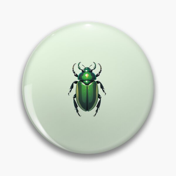 Item preview, Green scarab Beetle  designed and sold by Atlantico54.