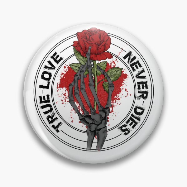 Item preview, Gothic True Love Never Dies designed and sold by Celestial Charm Co.