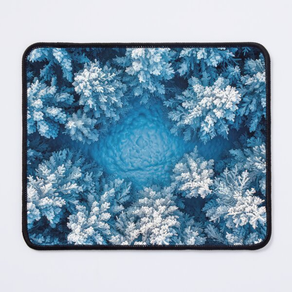 Item preview, A Bird's Eye View of a Snowy Forest - Landscape designed and sold by jecphotography and art.