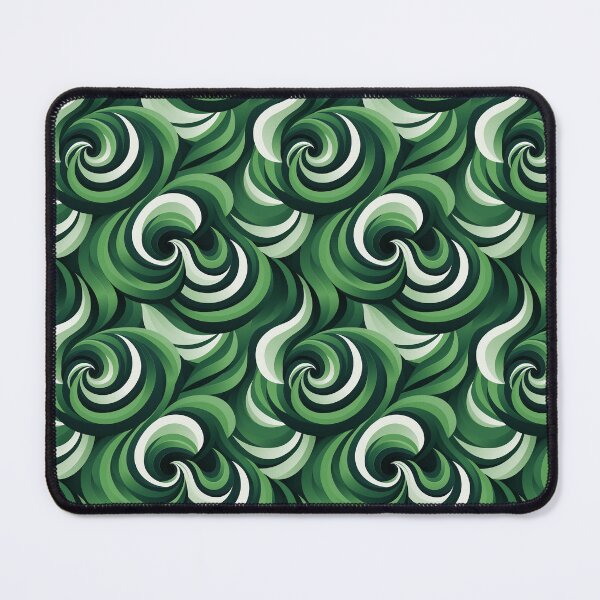 Item preview, GREEN SWIRLS designed and sold by Sototos® ⭐⭐⭐⭐⭐.