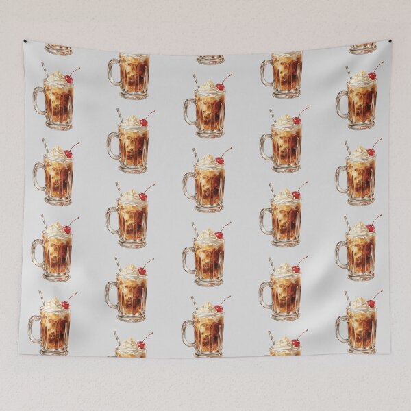 Item preview, Root Beer Ice Cream Float  designed and sold by Alicia Chee.