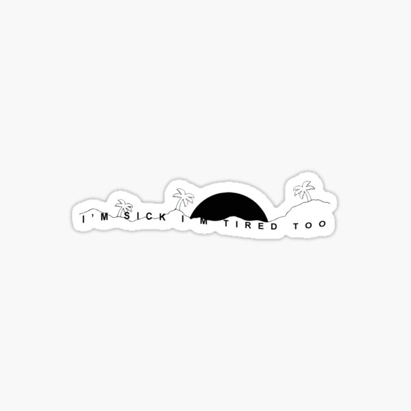 The Neighbourhood - The Beach II Sticker