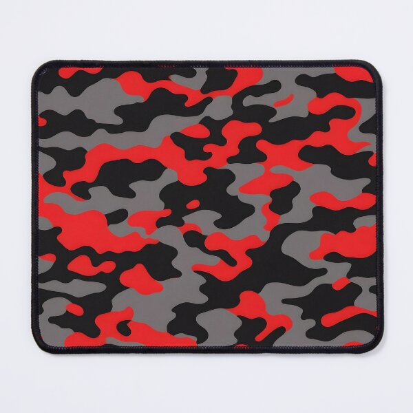 Item preview, Red and Black Camo pattern designed and sold by TheCamoShop.