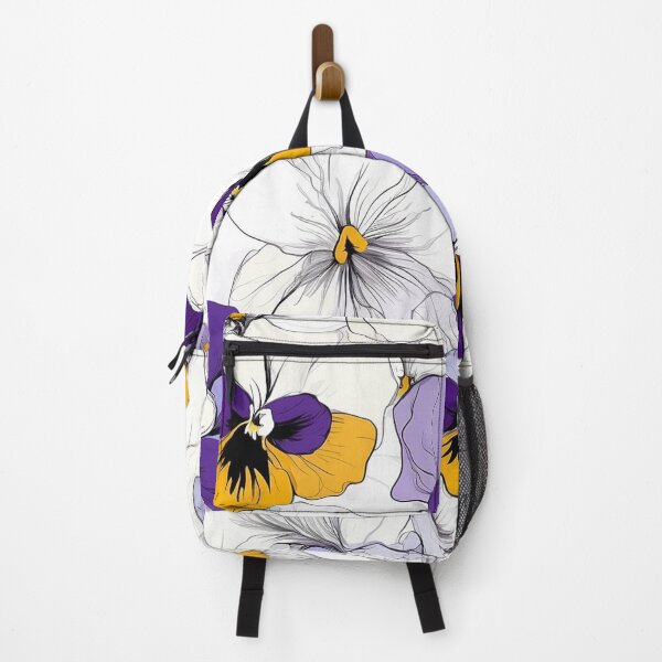 Item preview, Purple and White Pansy pattern designed and sold by Planthem.