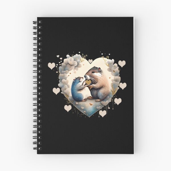 Item preview, Coypu family love and hearts designed and sold by Astralia.