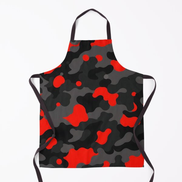 Item preview, Red and Black Camo pattern designed and sold by TheCamoShop.