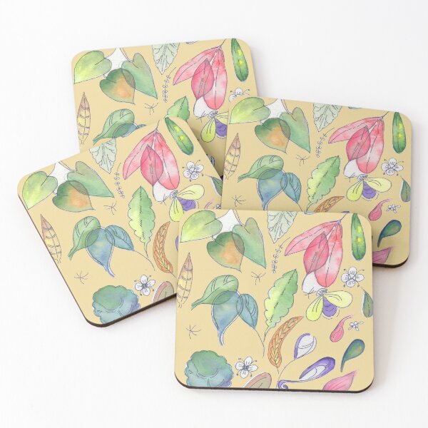 Item preview, multicolored leaves designed and sold by Liliana  Donato.