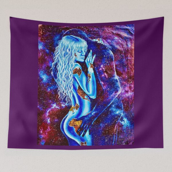 Item preview, Mother Earth Making Love to the Universe Art designed and sold by Vicky021.