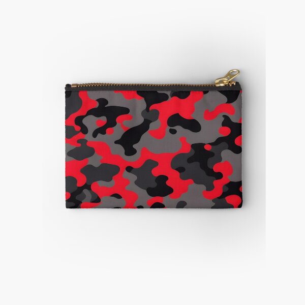 Item preview, Red and Black Camo pattern designed and sold by TheCamoShop.