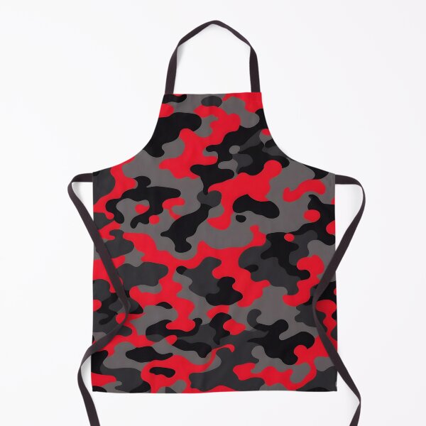 Item preview, Red and Black Camo pattern designed and sold by TheCamoShop.
