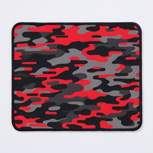Item preview, Red and Black Camo pattern print designed and sold by TheCamoShop.