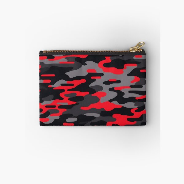 Item preview, Red and Black Camo pattern print designed and sold by TheCamoShop.