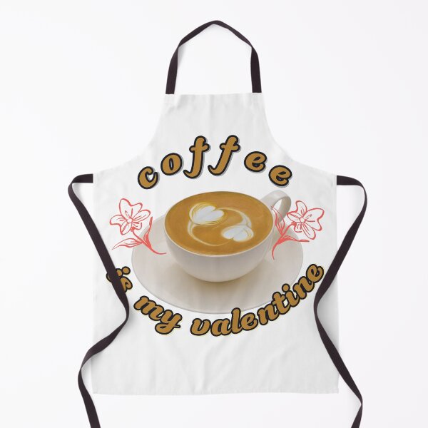 Item preview, coffee is my valentine love designed and sold by EkkaArt.