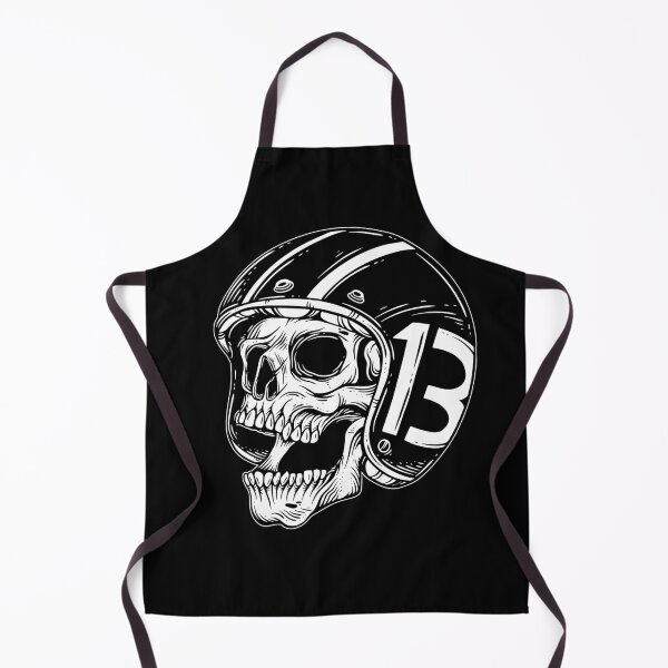 Item preview, Skull Rider Bikers Retro Vintage Tattoo Helmet Motorcycle Custom designed and sold by MORSPECTIVE.