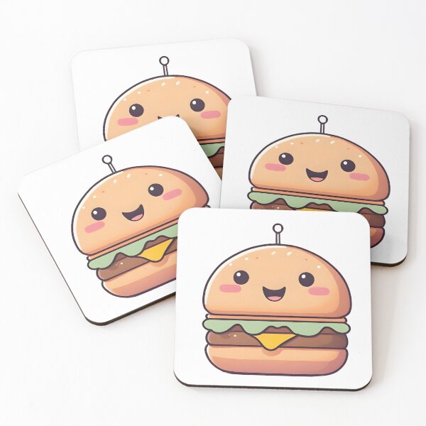 Item preview, Cute Burger Character designed and sold by CuteAndAesthetic.