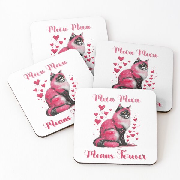 Item preview, Meow Meow means Forever! designed and sold by Mihuk.