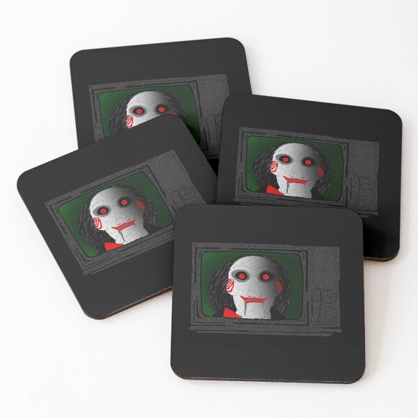 Item preview, Saw Puppet on TV Screen designed and sold by stonecold4313.