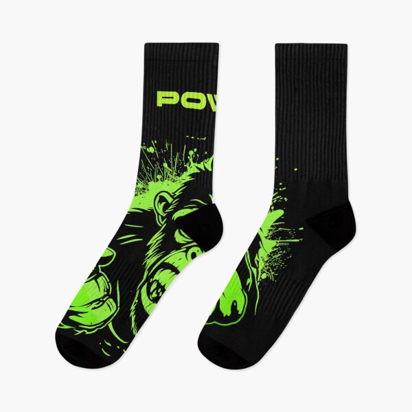 Item preview, Neon Green Rage Gorilla Art designed and sold by inkArtistryfine.