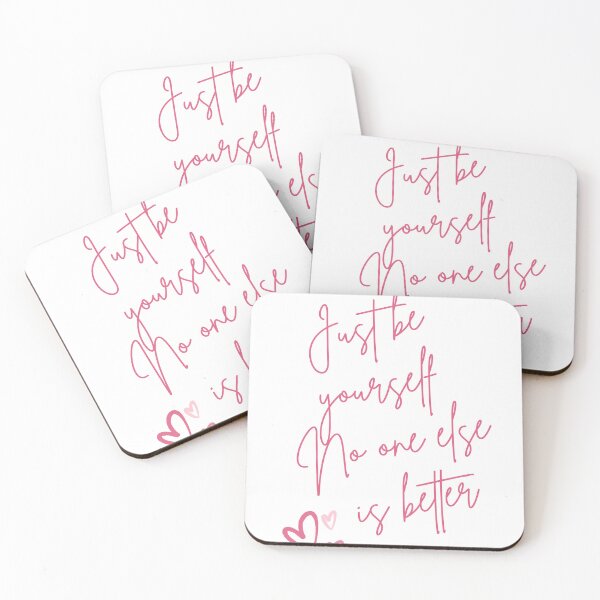 Item preview, Just Be Yourself. No One Else Is Better - Inspirational Typography for Self-Expression designed and sold by Biddakate.
