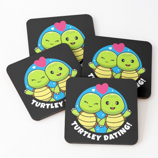 Item preview, We're dating turtles (on dark colors) designed and sold by messy-nessie.