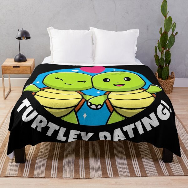 Item preview, We're dating turtles (on dark colors) designed and sold by messy-nessie.